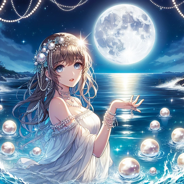 6月の誕生石(真珠)