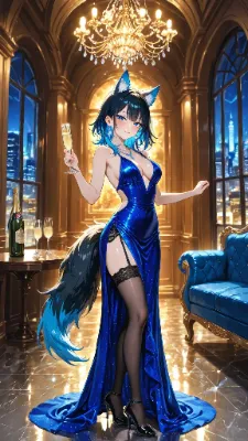 🐺 高級感 〜今夜の私は高い女だぞ！〜🥂