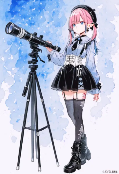 星の残像と腕の流れ、空のすきまにて