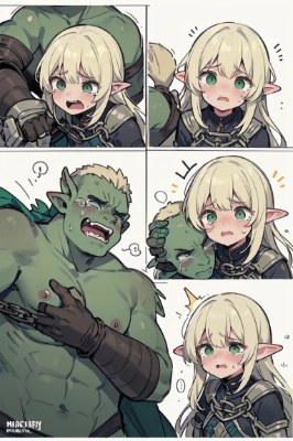 ゴブリンと少年の友情