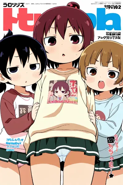 ＪＳマガジン・丸井家の三つ子編（今日のぱんつ）