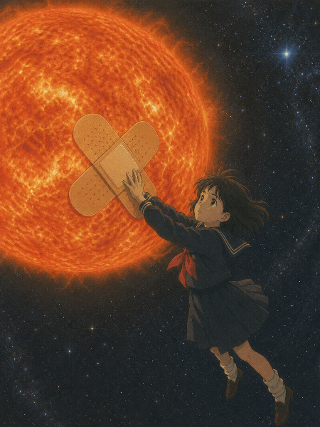 太陽痛いよう