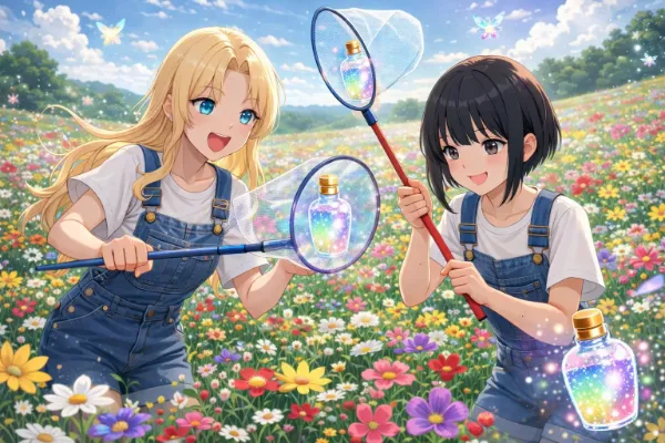 黒髪＆ブロンド・フレグランスミスト採集