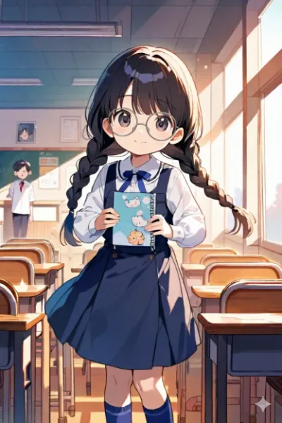 ある日の教室（ＪＳちゃん）