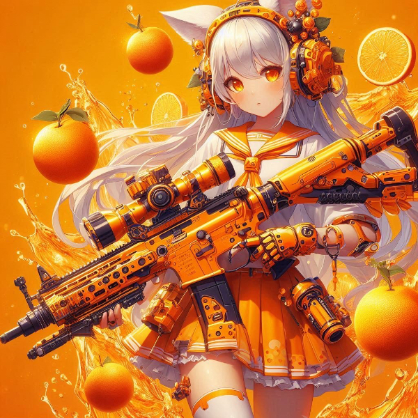 セーラー服と蜜柑銃す🍊