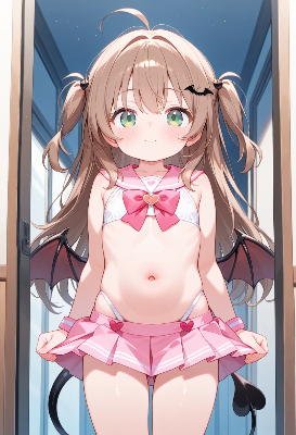 悪魔のコスプレ☆