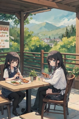 友達とBBQ！