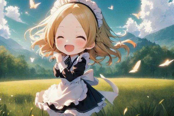 笑顔に満たされて