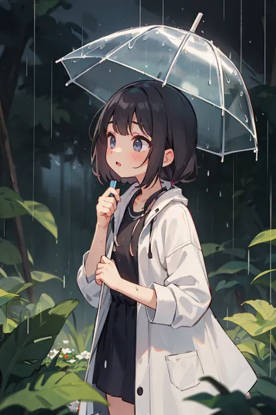 雨ふるね