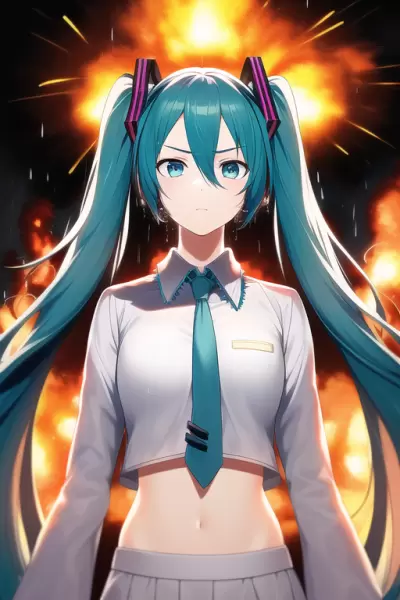 爆発初音２