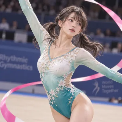 新体操　女子選手