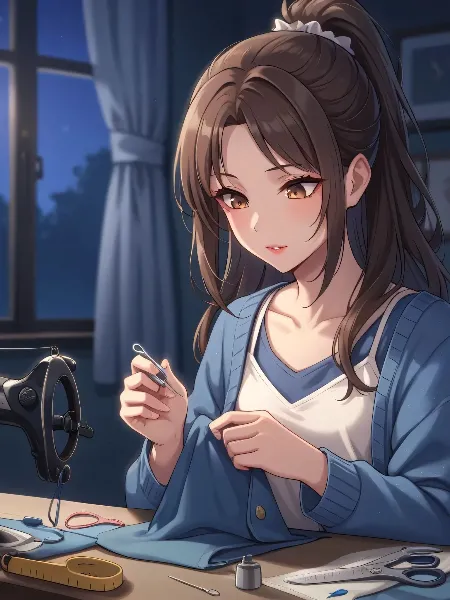 夜更けの針仕事と秘密の思い出