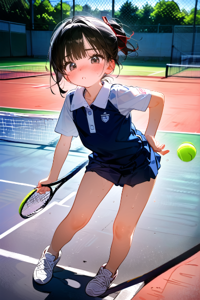 R2cuteでテニスガール①