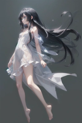 ゆっくりと降り立つ女神様