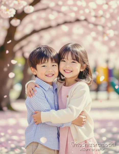 春風に包まれて - Wrapped in the spring breeze