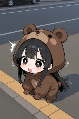 熊目撃情報　3頭目