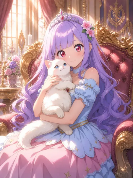 姫としらたまちゃん