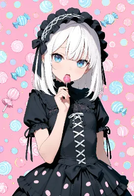 うちの子とキャンディ