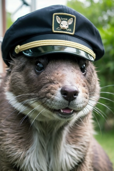 一日ヌートリア駅長