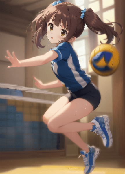 智絵里ちゃんとドッジボール！３