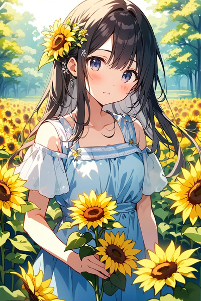 ひまわり畑