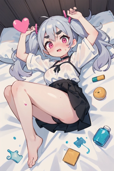 銀髪