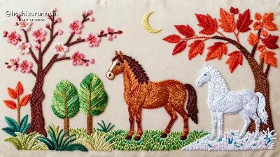 四季と馬の物語