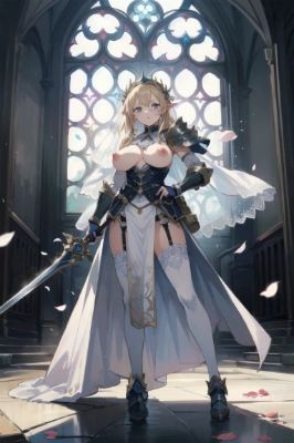 ウェディング姫騎士エルフ