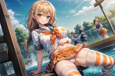 暑いからね