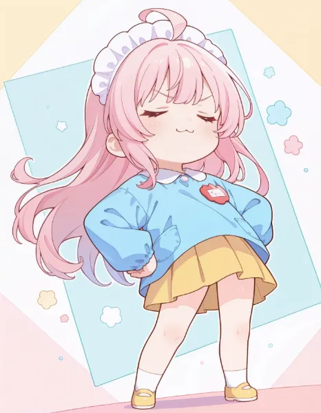 どやメイドちゃん（３さい