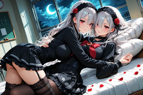 月詠瑠那と月詠魅亜