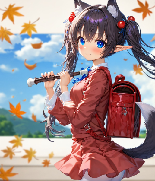 3枚）セーラー服とリコーダー