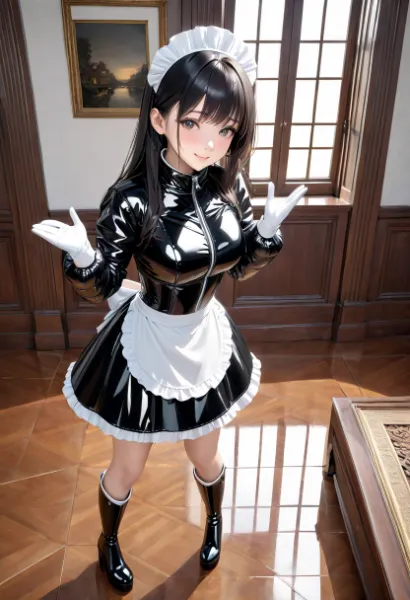 ツヤテカメイド服