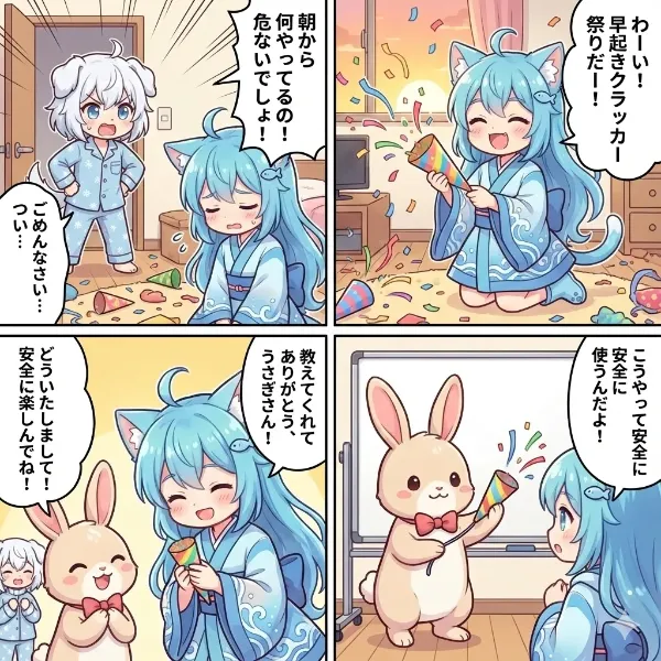 アクアちゃんのおふざけと反省