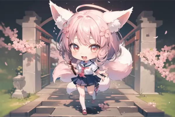 キツネちゃん入学式