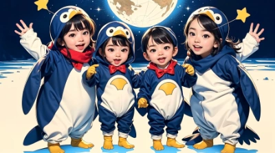 ペンギン少女 3