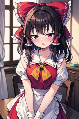 霊夢　メイド