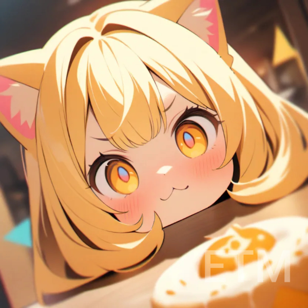 机の上の食べ物を狙う猫