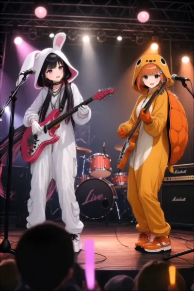 ウサギのギタリスト改