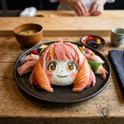 痛メシ企画〜アーニャ寿司〜