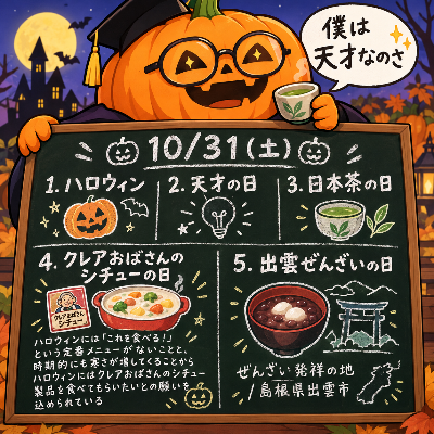 10/31 何の日①