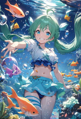 透明な水の世界