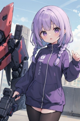 紫ガール