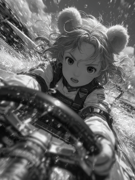 モノクロボートレース🐾