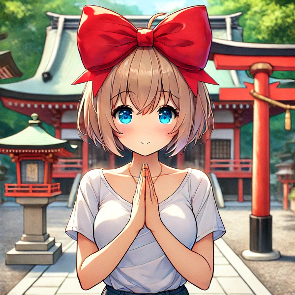 神社でお願いごと