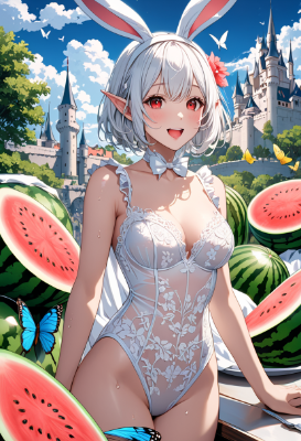 スイカ割エルフ
