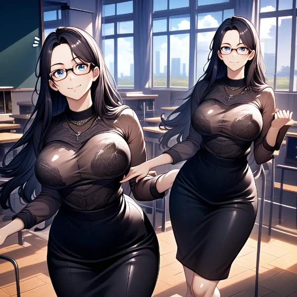 教室で静香先生を「ママ」と呼んでしまいクラスのみんなに爆笑されてつらい❤