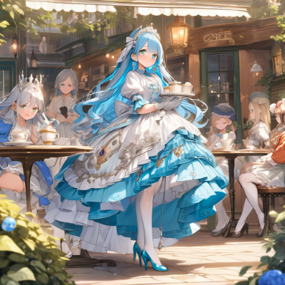みんなでお茶会