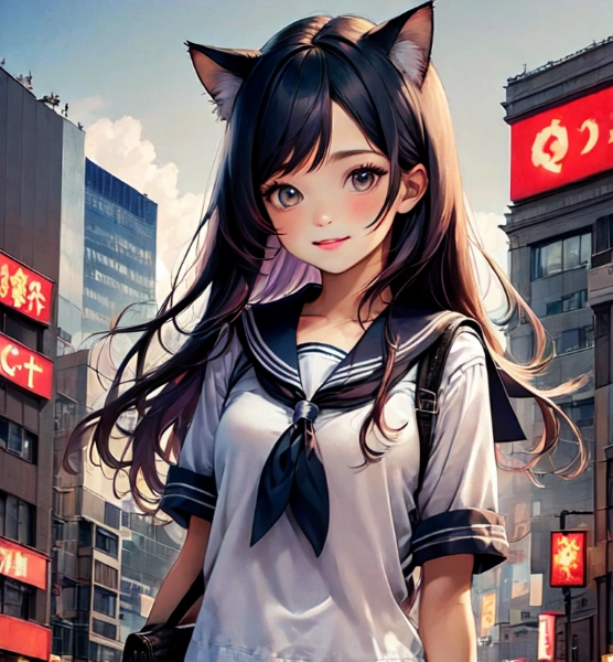 猫耳女子