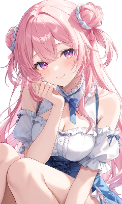 ふわふわメイドの微笑み